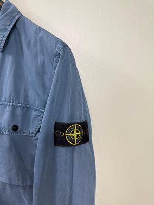 Stone Island Blue Overshirt