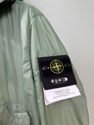 Stone Island Green Micro Yarn Primaloft Jacket