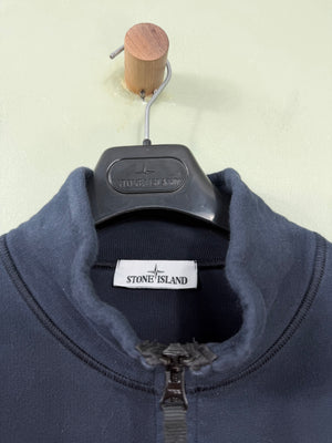 Stone Island Navy 1/4 Zip Jumper