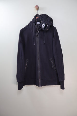 C.P. Company Black Goggle Hoodie