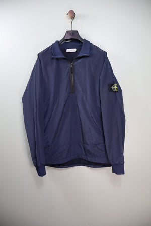 Stone Island Navy Nylon Metal Smock