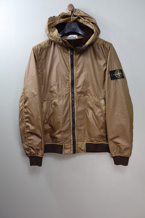 Stone Island Khaki Lamy Flock Jacket