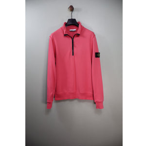 Stone Island Pink 1/4 Zip Jumper