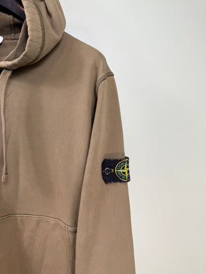 Stone Island Khaki Hoodie