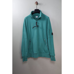 C.P. Company Green 1/4 Zip Jumper