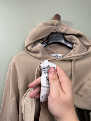 Stone Island Beige Hoodie
