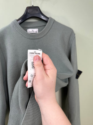Stone Island Grey Knit Jumper