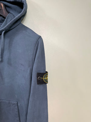 Stone Island Deep Blue Zipped Hoodie