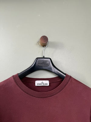Stone Island Burgundy Jumper