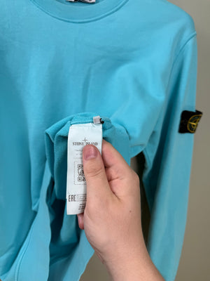 Stone Island Aqua Blue Jumper