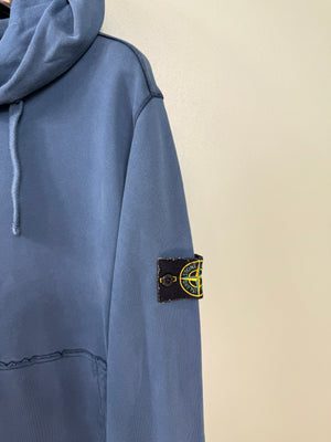 Stone Island Blue Hoodie