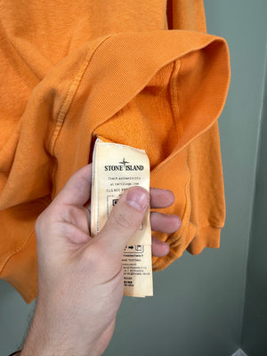 Stone Island Orange Hoodie
