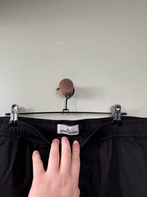 Stone Island Black RE-T Cargo Bottoms