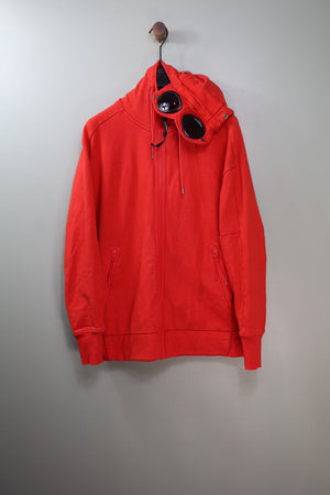 C.P. Company Red Goggle Hoodie
