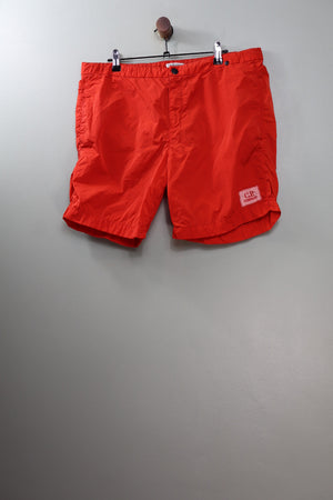 C.P. Company Red Swim Shorts