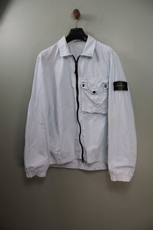 Stone Island Ice Blue Overshirt