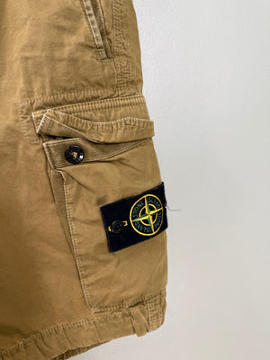 Stone Island Green SL Cargo Shorts