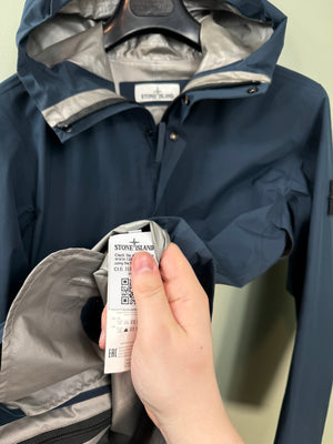 Stone Island Deep Blue Goretex Paclite Jacket
