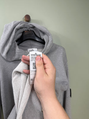 Stone Island Grey Hoodie