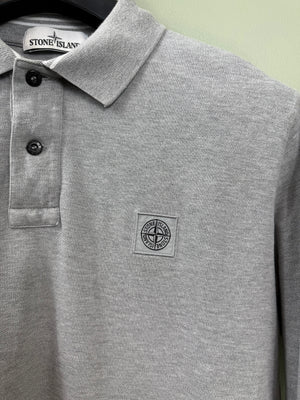 Stone Island Grey RE Polo Shirt