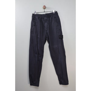 Stone Island Black RE-T Ghost Cargo Bottoms