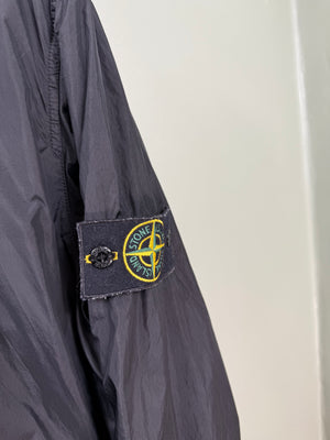Stone Island Black Garment Dyed Crinkle Reps NY Jacket