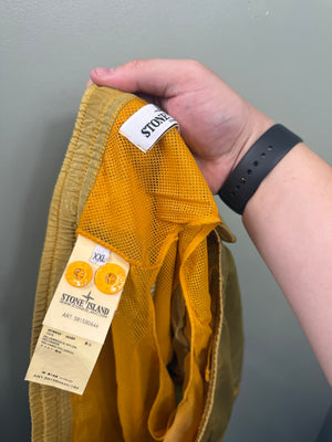 Stone Island Yellow Swim Shorts