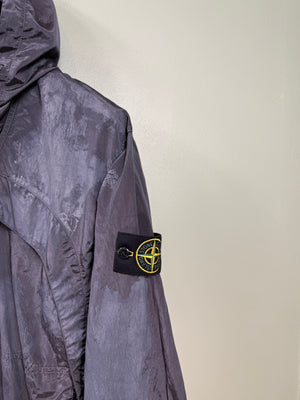 Stone Island Grey Nylon Metal Camo Smock