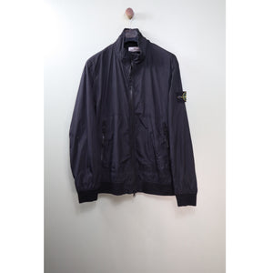 Stone Island Black Crinkle Reps Jacket