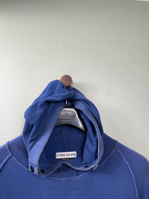 Stone Island Blue Vintage Hoodie