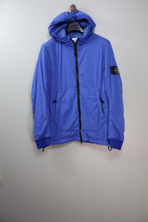 Stone Island Blue Comfort Tech Composite Alpha Jacket