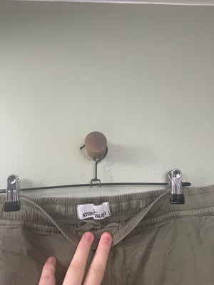 Stone Island Khaki RE-T Cargo Bottoms