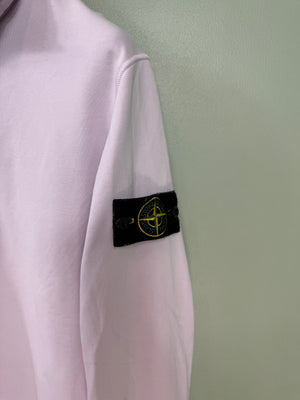 Stone Island Pink 1/4 Zip Jumper