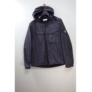 Stone Island Black Nylon Shimmer Jacket