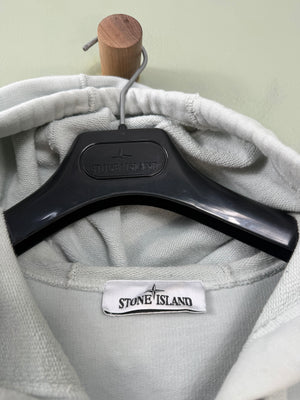 Stone Island Pastel Blue Zipped Hoodie