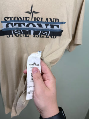 Stone Island Beige T-Shirt