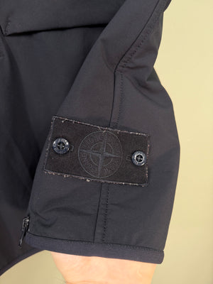 Stone Island Navy Ghost Polyester Stretch Gilet