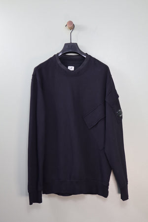 C.P. Company Black Pocket Jumper