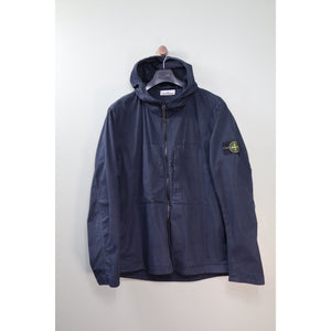Stone Island Navy Supima Cotton Jacket