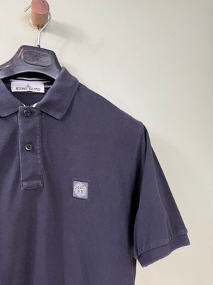 Stone Island Navy Regular Fit Polo
