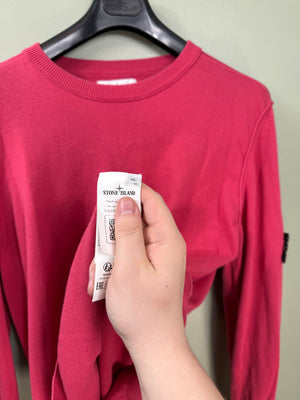 Stone Island Pink Knit Jumper
