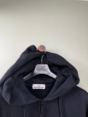 Stone Island Black Zipped Hoodie
