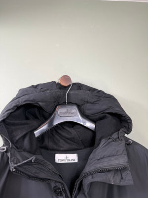 Stone Island Black Micro Reps Down Jacket