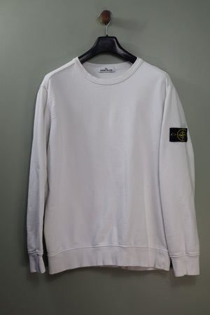 Stone Island White Jumper