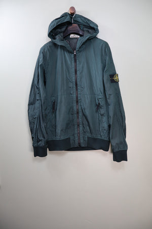 Stone Island Dark Green Nylon Metal Watro Jacket