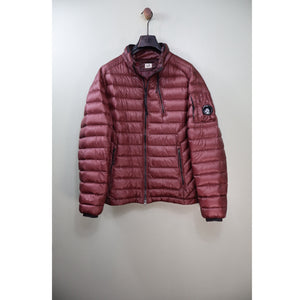 C.P. Company Burgundy D.D. Shell Down Jacket