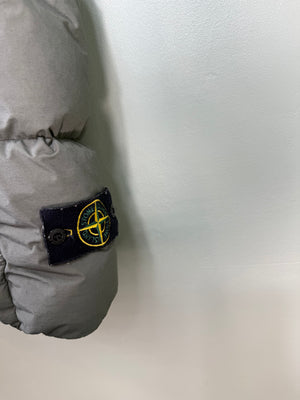 Stone Island Green Naslan Light Watro Down Gilet