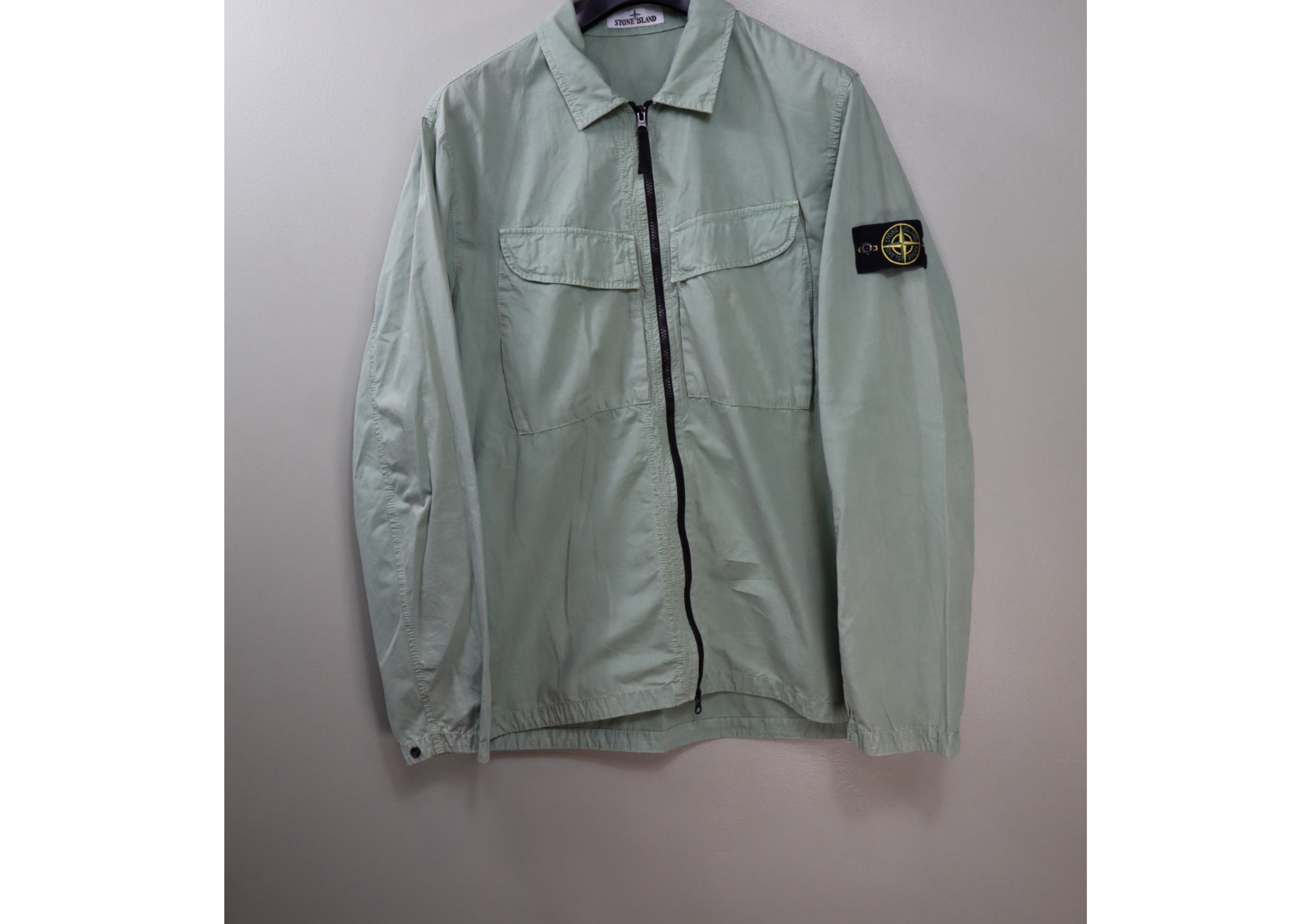 Stone Island Green Overshirt HeatfromTS