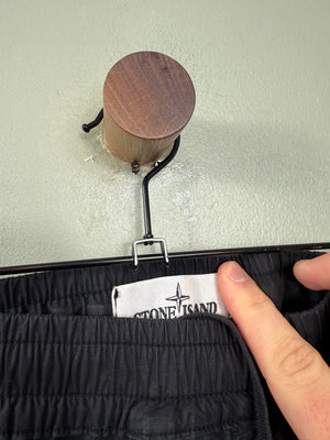 Stone Island Black RE-T Cargo Bottoms