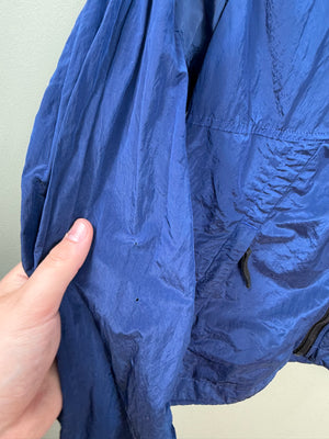Stone Island Blue Nylon Metal Jacket